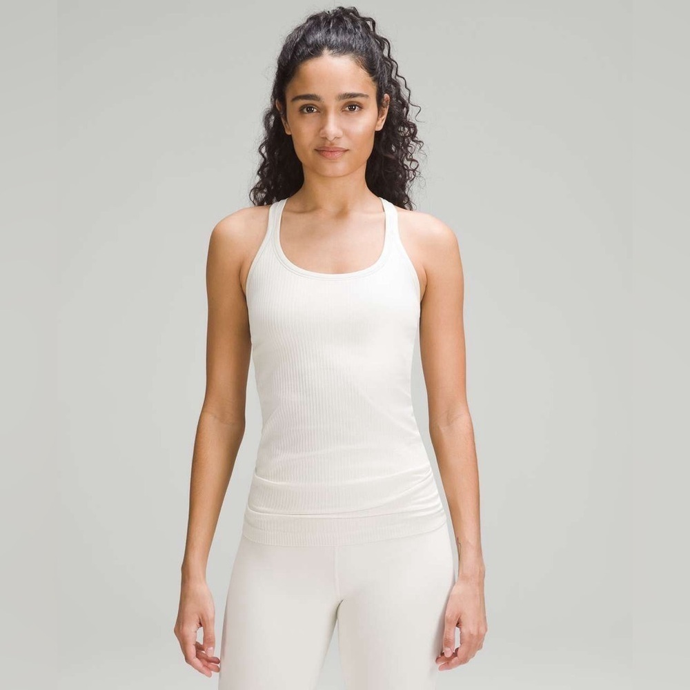 Lululemon Ebb to Street Tank Top - Ivory or Bone SZ 6